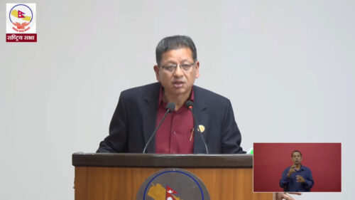 मुलुकको सामाजिक सद्भाव र शान्ति सुरक्षाप्रति राज्य गम्भीर हुनुपर्छः सांसद श्रेष्ठ