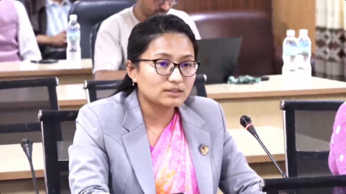 समितिको कार्यशैलीप्रति आपत्ति जनाउँदै काँग्रेस सांसद गुरुङले भनिन्ः समिति सभापतिको भुमिका सरकारको प्रवक्ता जस्तो भयो
