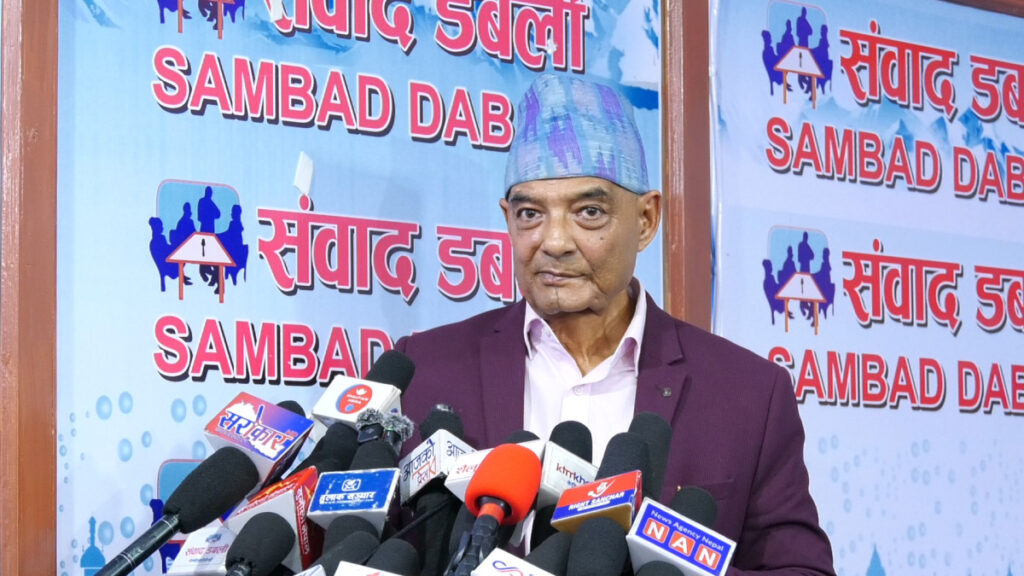 धवल शमशेरको आरोप – राप्रपाले राजाको नाममा भोट मात्रै बटुल्यो