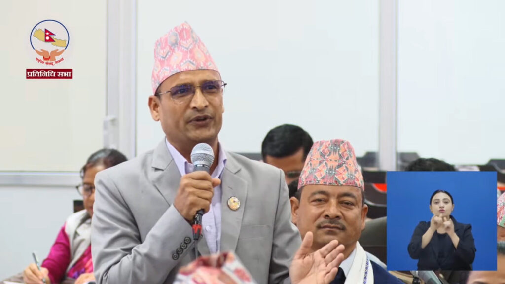 नेकपा सांसद शर्माले प्रधानमन्त्री साहलाई भने–‘गुप्तवास’ छोडेर संसदको सामना गर्नुस्