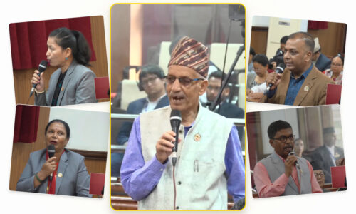 राष्ट्रिय सभाको शुन्य समयः कुटनीतिक रिक्ततादेखि जनस्वास्थ्य र पूर्वाधारका समस्यासम्म सरकारको ध्यानाकर्षण