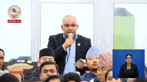 रसुवा बाढीः राष्ट्रिय विपद् घोषणा गरी तत्काल उद्धार तथा राहतमा जुट्न सरकारसँग सांसद आचार्यको आग्रह