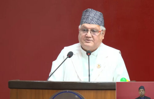 हिमाल र हिमनदि समेतलाई जोडर प्रभावकारी विपद् पूर्वसूचना प्रणाली विकास गर्न आवश्यकः काँग्रेस सांसद थापा
