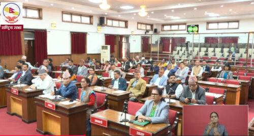 नेपाल विशेष सेवा विधेयक राष्ट्रिय सभाबाट सर्वसम्मतिले पारित