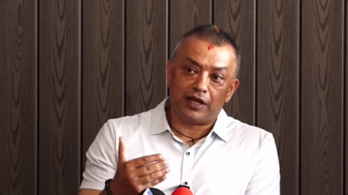 प्रधानमन्त्री शाहलाई निजी क्षेत्र हेर्नै मन पर्दैनः सभापति थापा