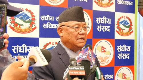 विपद् व्यवस्थापनको लागि संसदीय उच्चस्तरीय समिति गठन गर्न सभामुखलाई काँग्रेसको ध्यानाकर्षण
