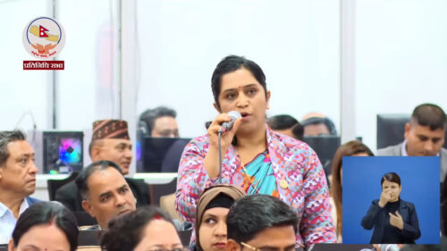आईसीयूभित्रै अन्तर्वार्ता प्रकरण संसदमा प्रवेशः सांसद बास्कोटाको प्रश्न–विपद्मा स्वास्थ्य पत्रकारिताको सीमा के हो ?’