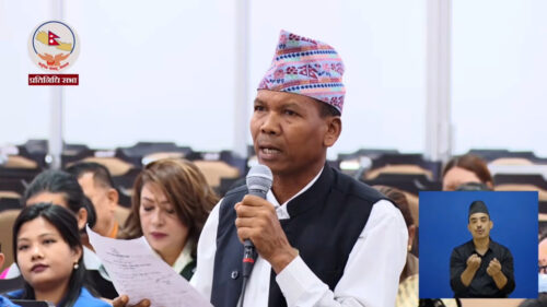 सुकुम्बासी नागरिकलाई लालपुर्जा वितरण गर्ने कार्य तिब्र बनाइयोस्ः रास्वपा सांसद चौधरी