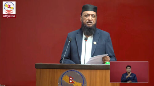 संघीयतालाई संविधानको मर्मअनुसार बलियो बनाउन सरकार गम्भीर भएनः मोहम्मद खालिद
