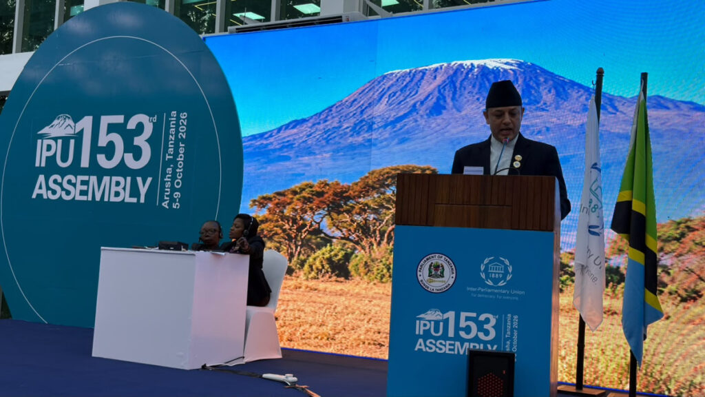 आईपीयू महासभाः जलवायु विपद्सम्बन्धि नेपालको प्रश्ताव दुई–तिहाई बहुमतले पारित